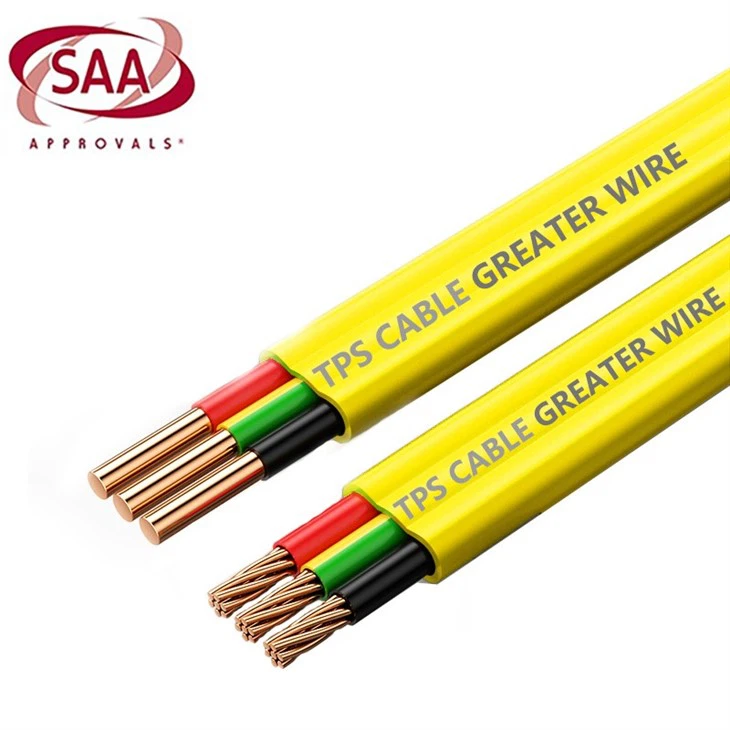 SAA Approved Yellow TPS Cable