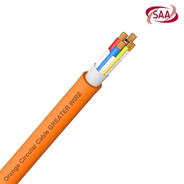 6mm orange circular cable 6mm orange circular cable